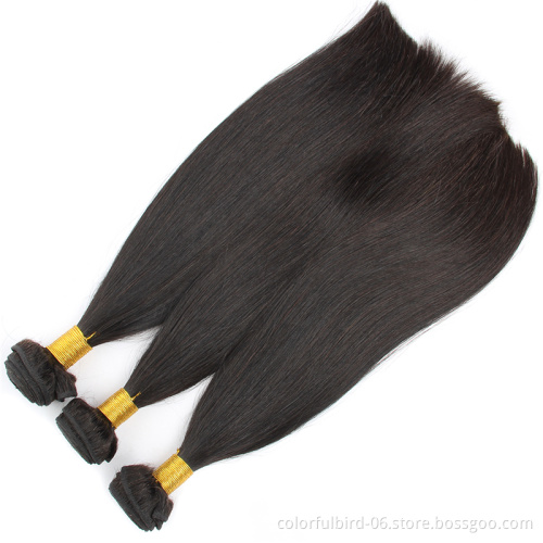Free Sample hair bundles Mink Cuticle Aligned Hair Super Double Drawn straight Bundles Brazilian Hair